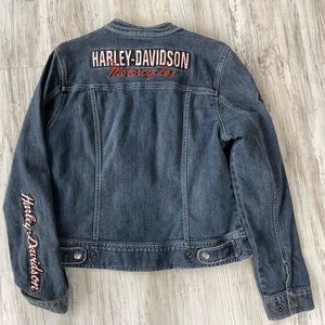 L HARLEY-DAVIDSON JEAN JACKET